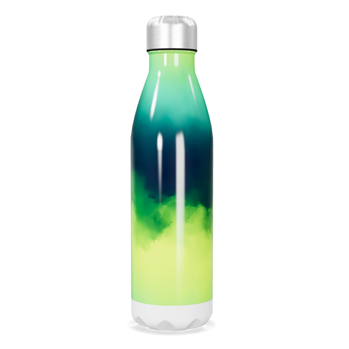 Garrafa Inox - Verde Degradê 500ml