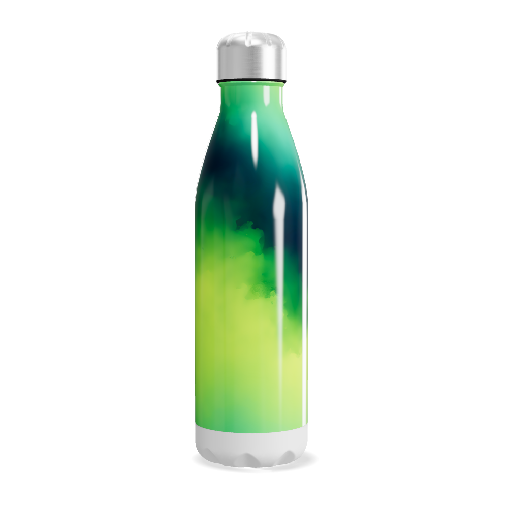 Garrafa Inox - Verde Degradê 500ml