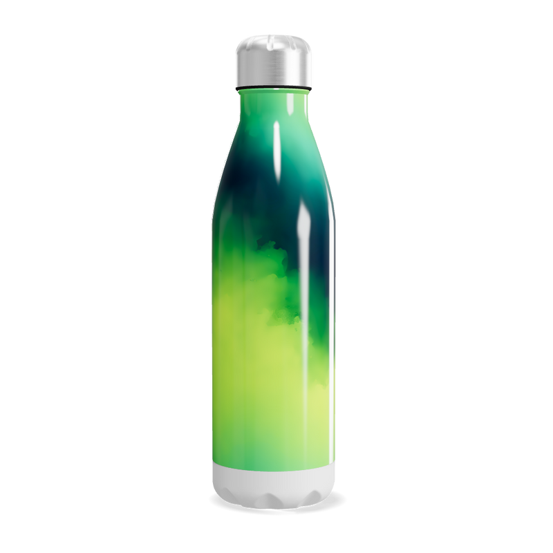 Garrafa Inox - Verde Degradê 500ml