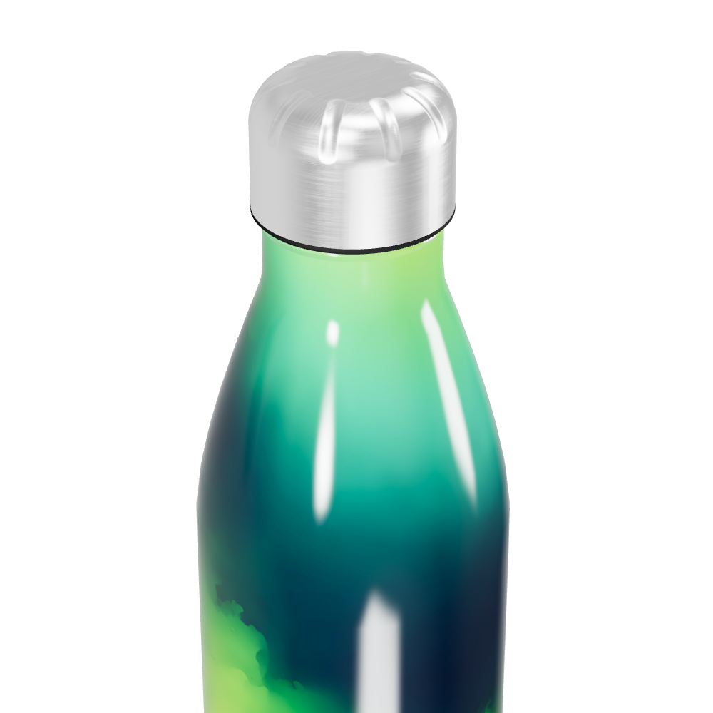 Garrafa Inox - Verde Degradê 500ml