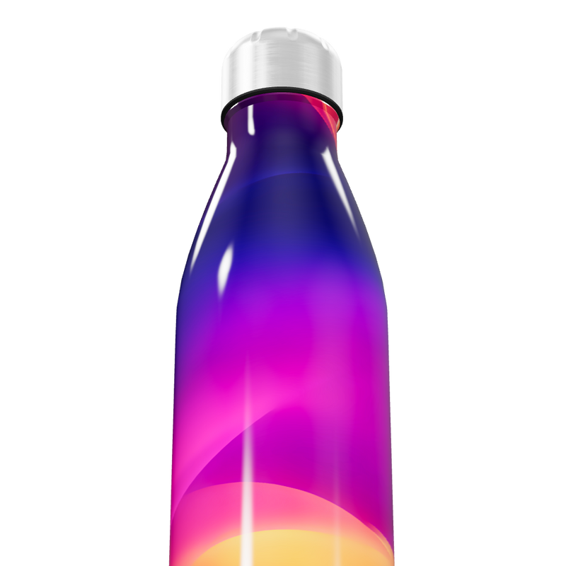 Garrafa Inox - Degradê Colorido 500ml