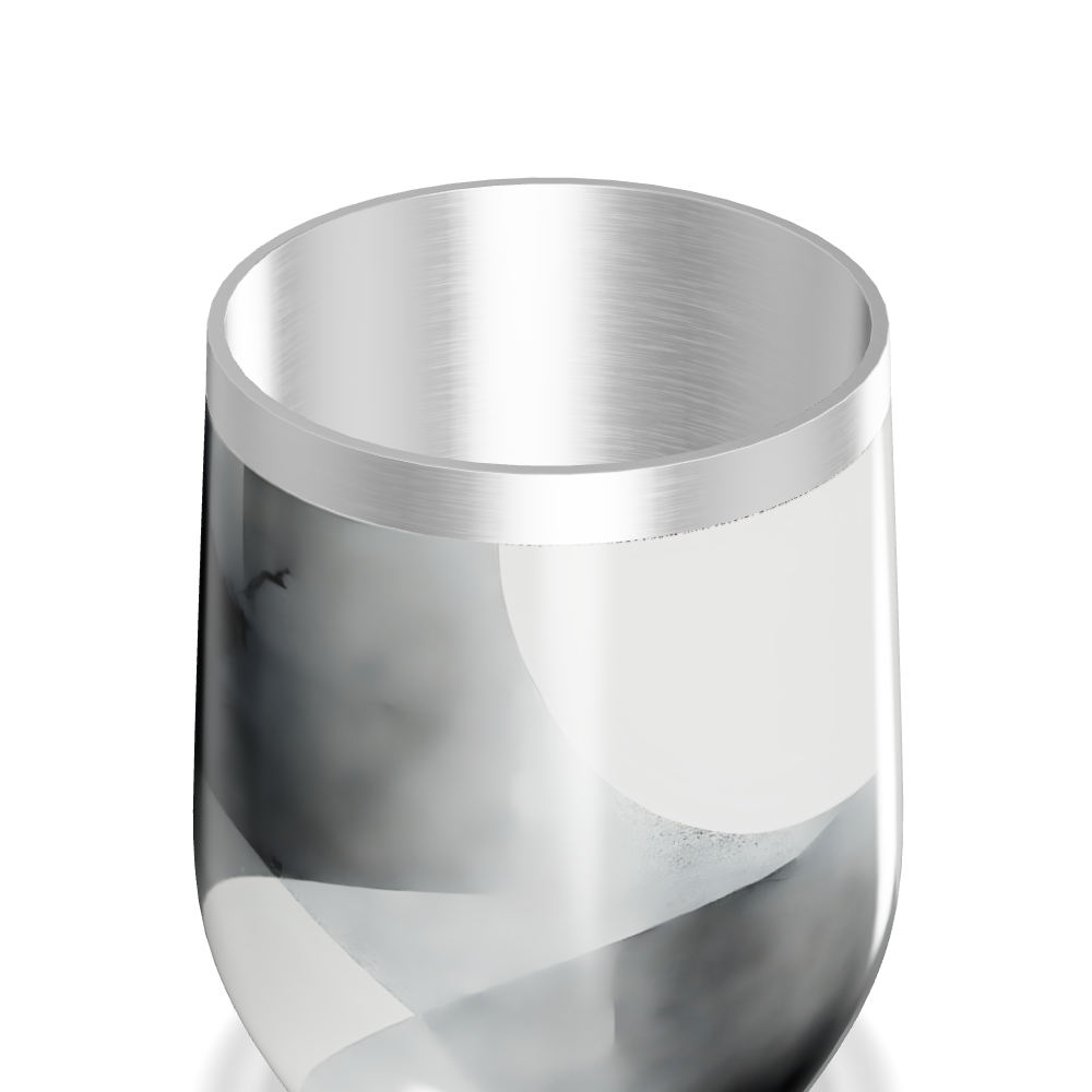 Copo Térmico Slim - Prata Aço Inox