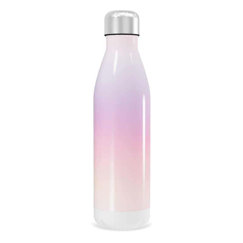 Garrafa Inox Gradiente Rosa