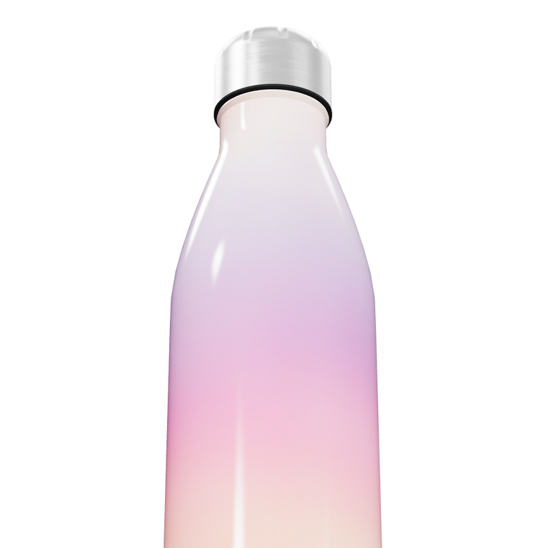 Garrafa Inox Gradiente Rosa