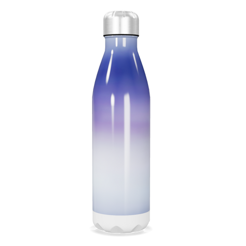 Garrafa Inox Azul Gradiente 500ml