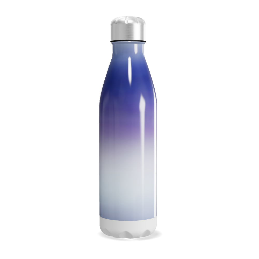 Garrafa Inox Azul Gradiente 500ml