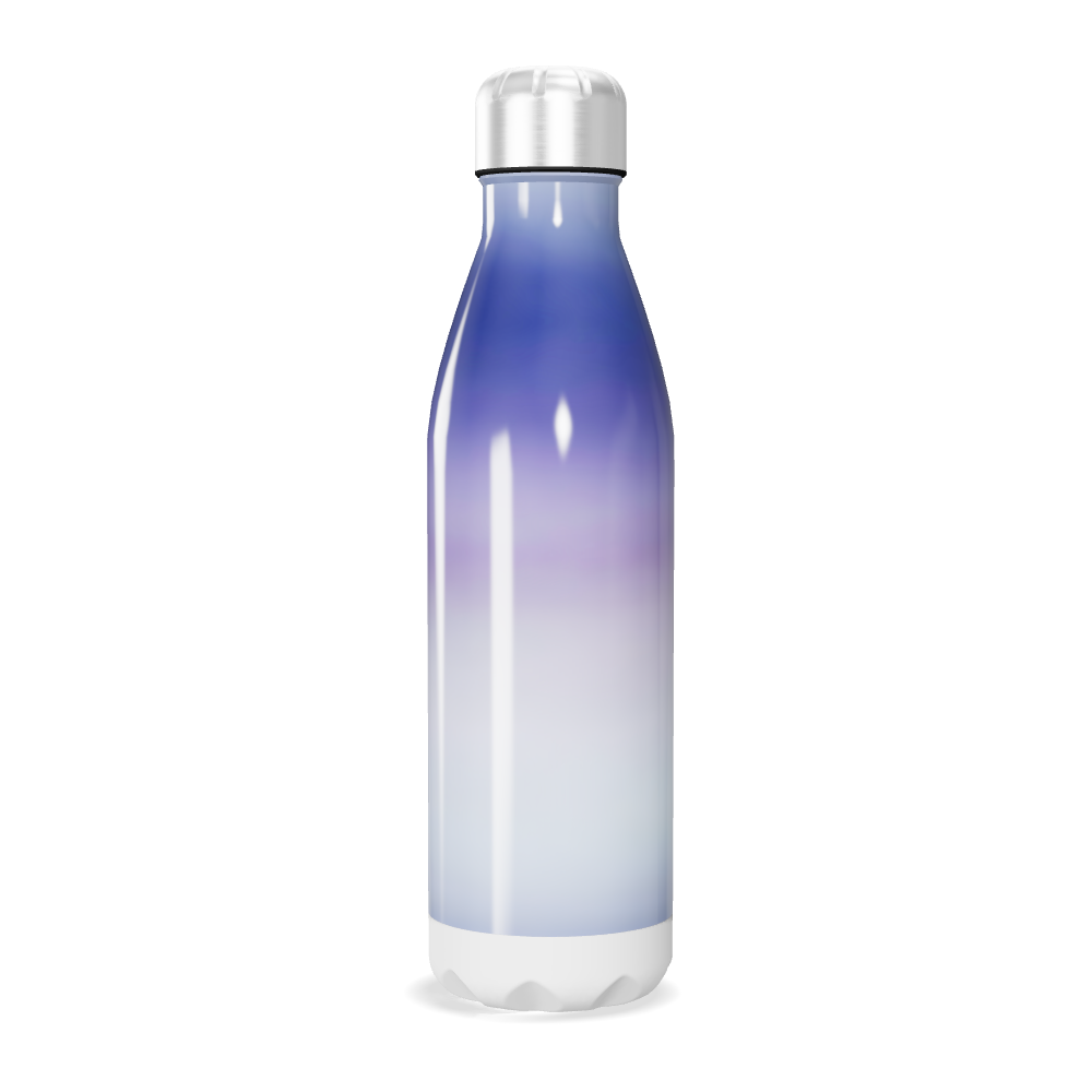 Garrafa Inox Azul Gradiente 500ml