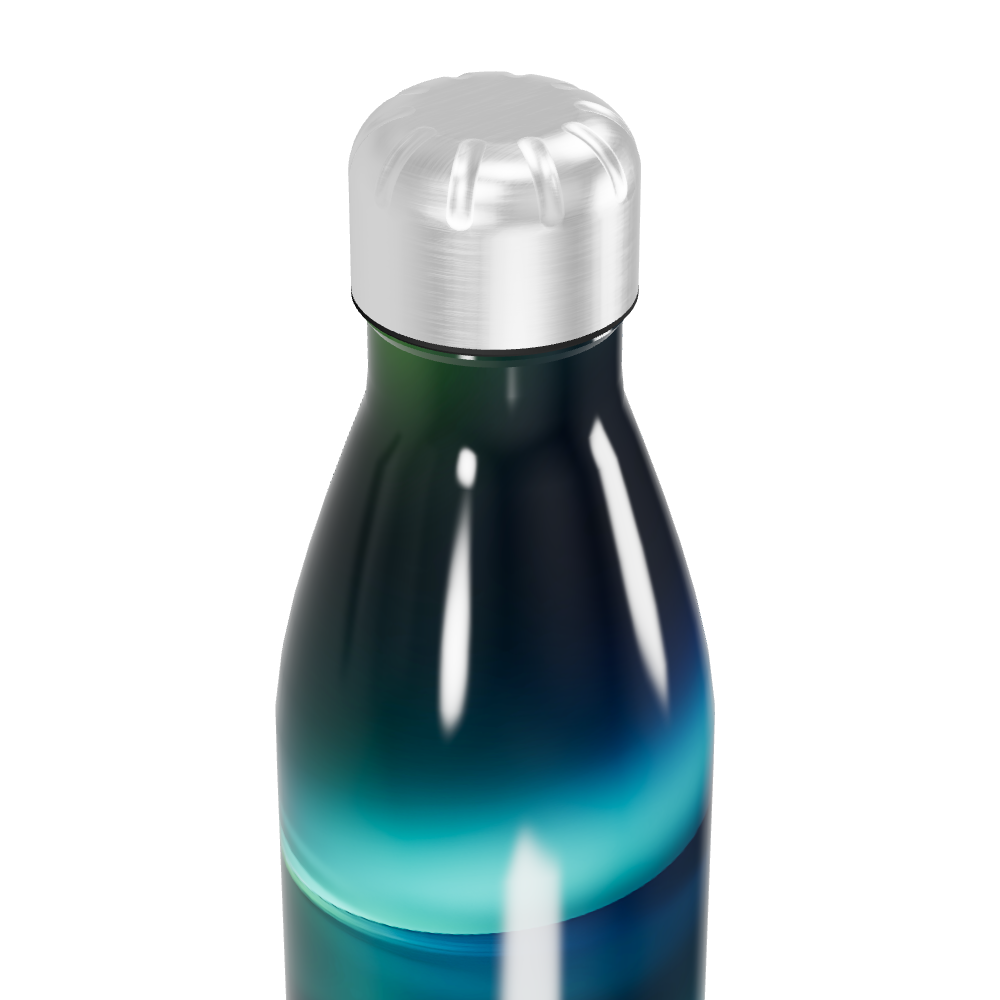 Garrafa Inox - Azul Degradê 500ml