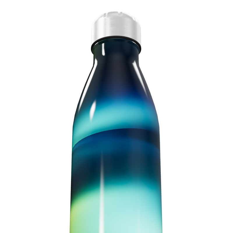 Garrafa Inox - Azul Degradê 500ml