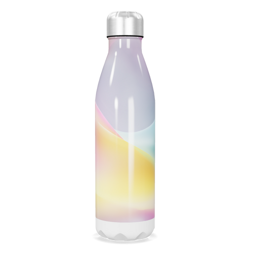 Garrafa Inox - Gradiente Multicolorida