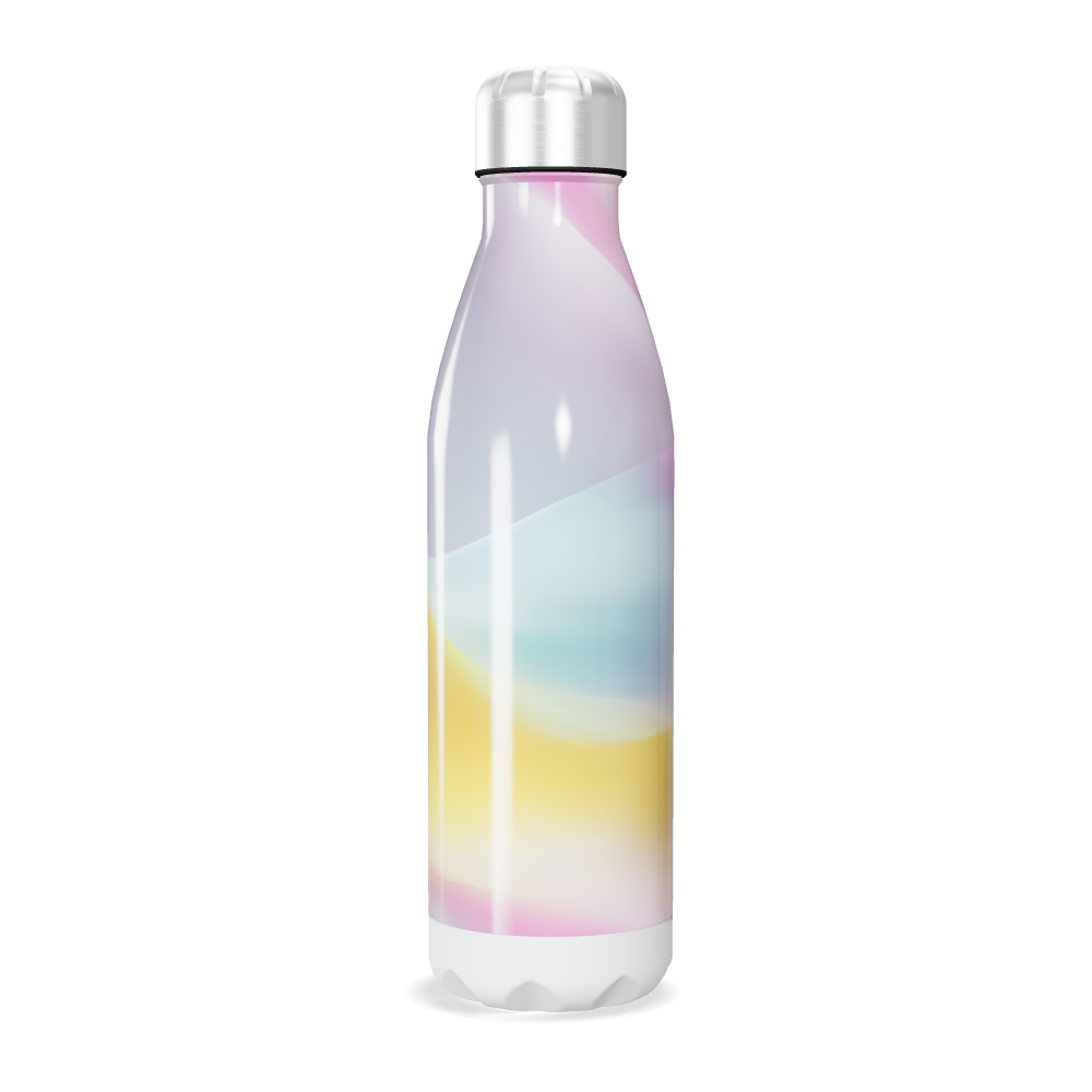 Garrafa Inox - Gradiente Multicolorida