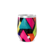 Copo Térmico Slim - Geométrico Colorido Inox