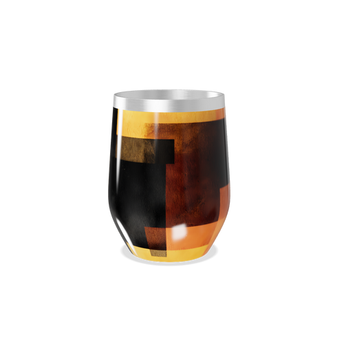 Copo Térmico Slim - Design Abstrato Colorido