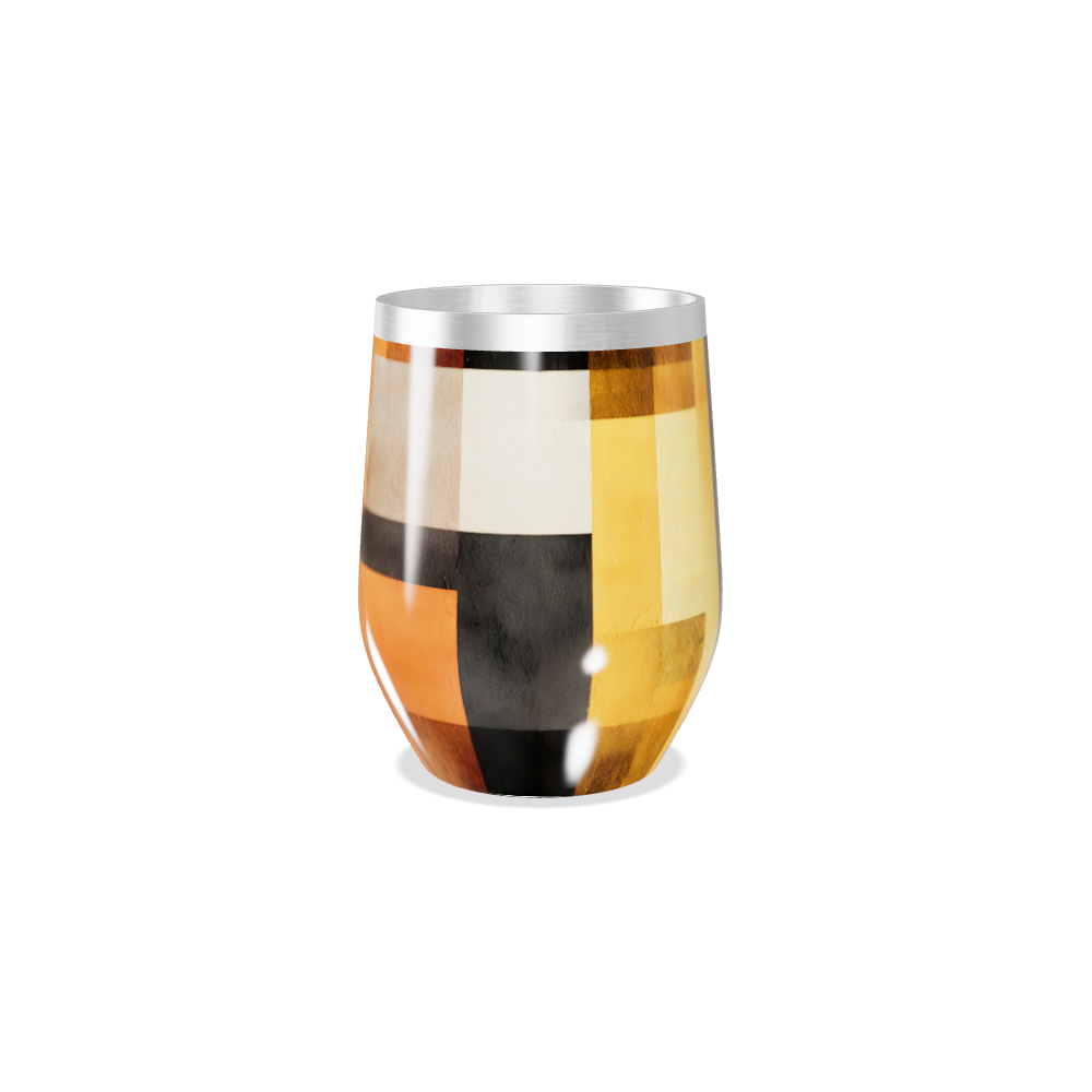 Copo Térmico Slim - Design Abstrato Colorido