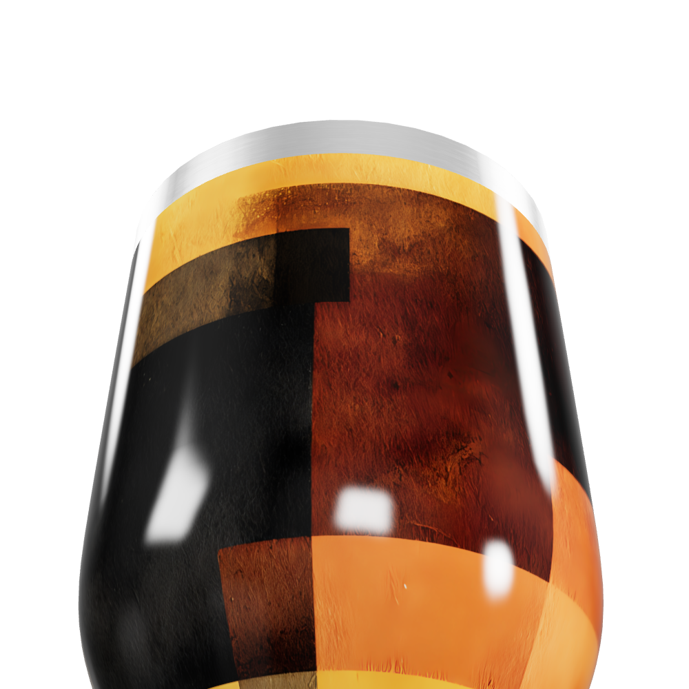 Copo Térmico Slim - Design Abstrato Colorido