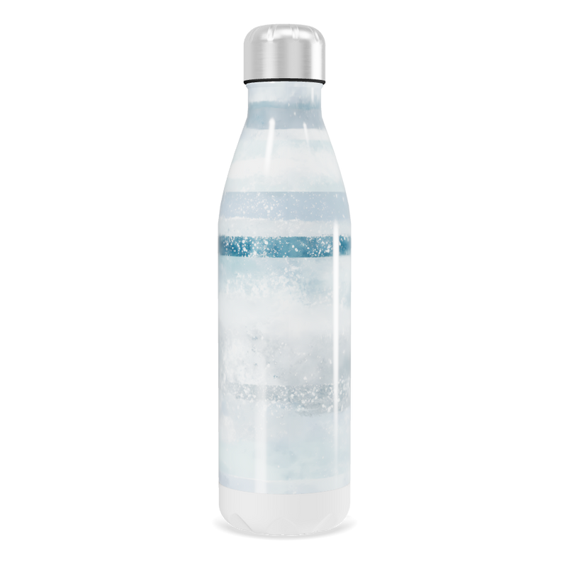 Garrafa Inox - Azul com efeito gelado