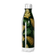 Garrafa Inox Folhas Verdes e Douradas