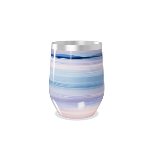 Copo Térmico Slim - Azul Listrado Aço