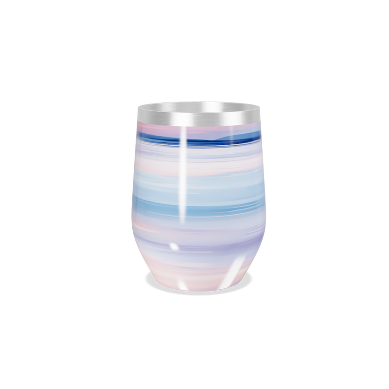 Copo Térmico Slim - Azul Listrado Aço