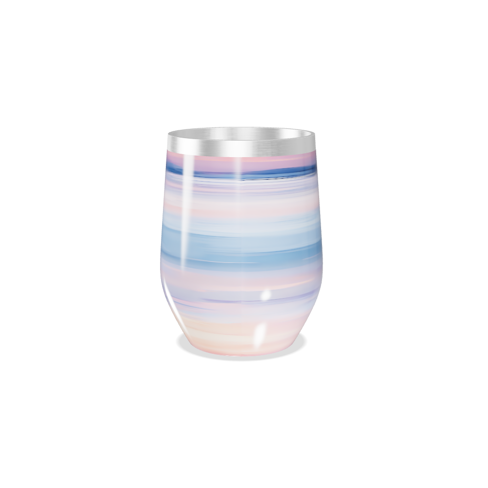 Copo Térmico Slim - Azul Listrado Aço