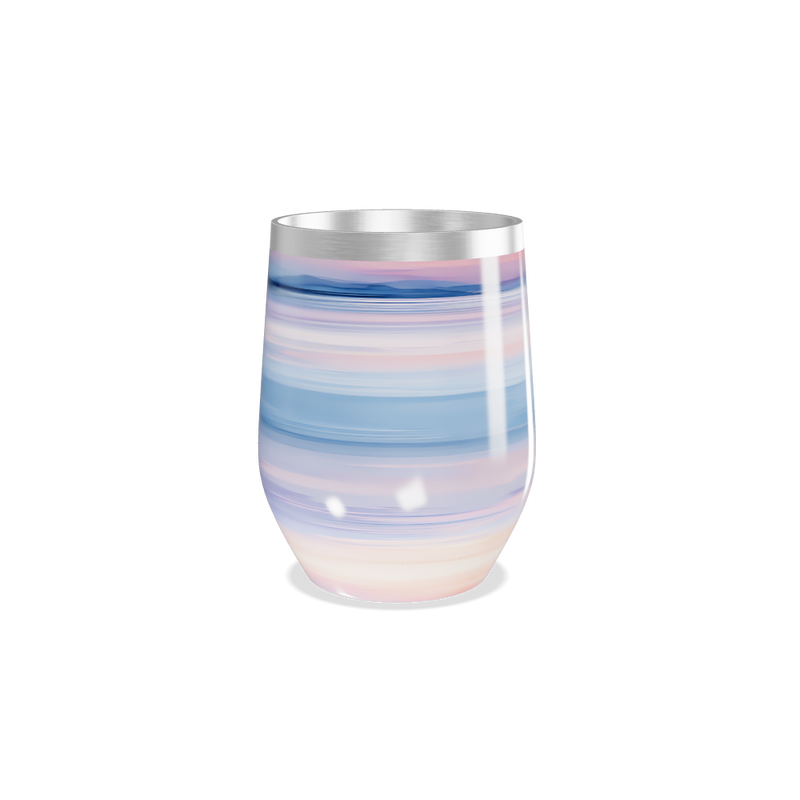 Copo Térmico Slim - Azul Listrado Aço