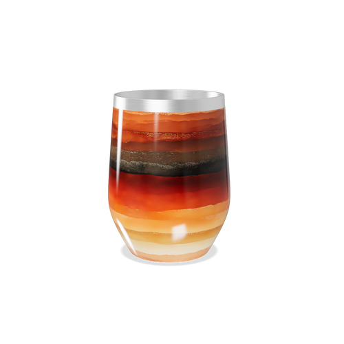 Copo Térmico Slim - Colorido Listrado