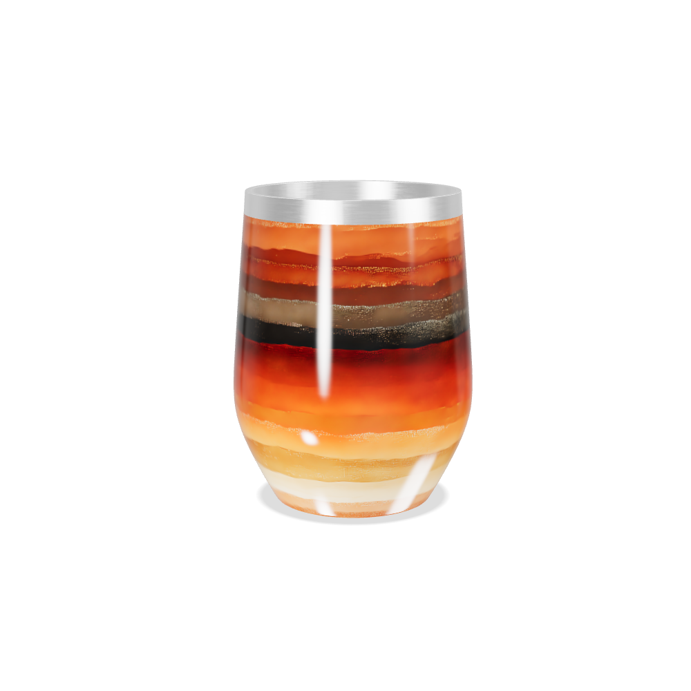 Copo Térmico Slim - Colorido Listrado