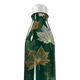 Garrafa Inox Folhas Verde Escuro