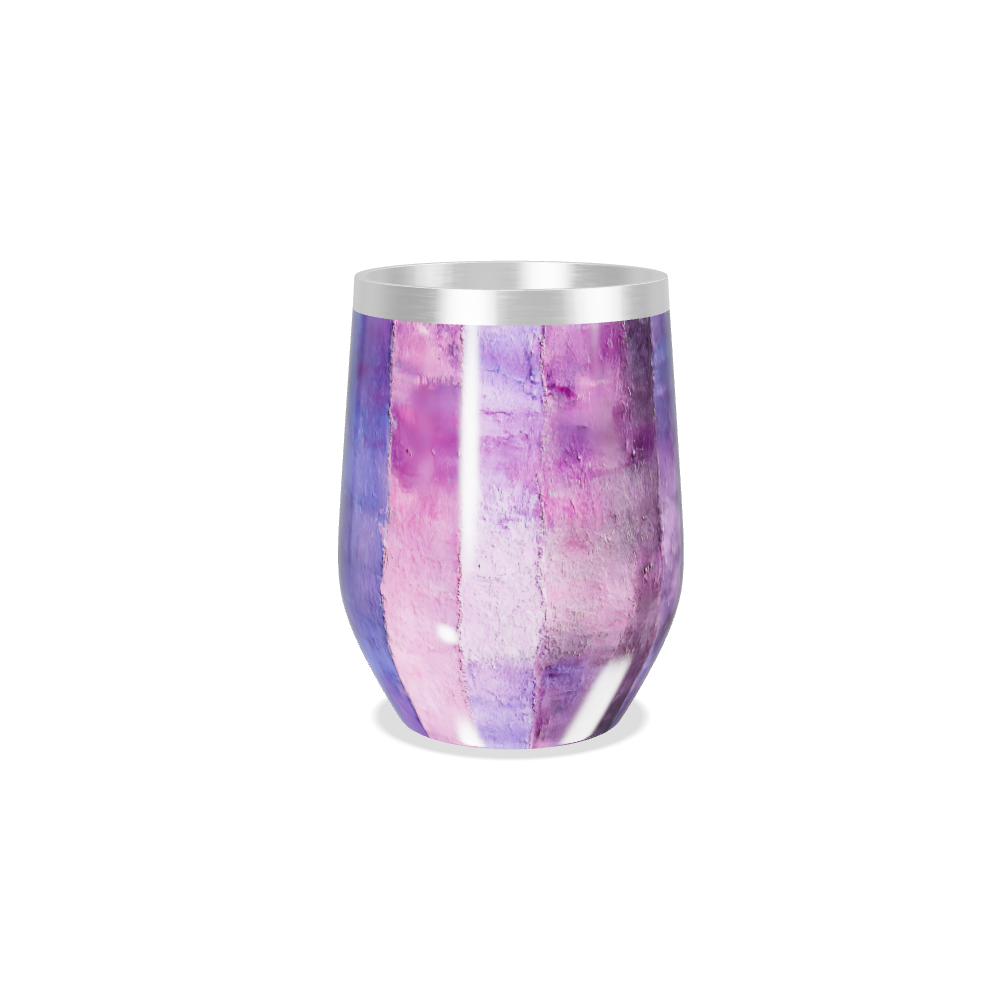 Copo Térmico Slim - Roxo Preto Inox