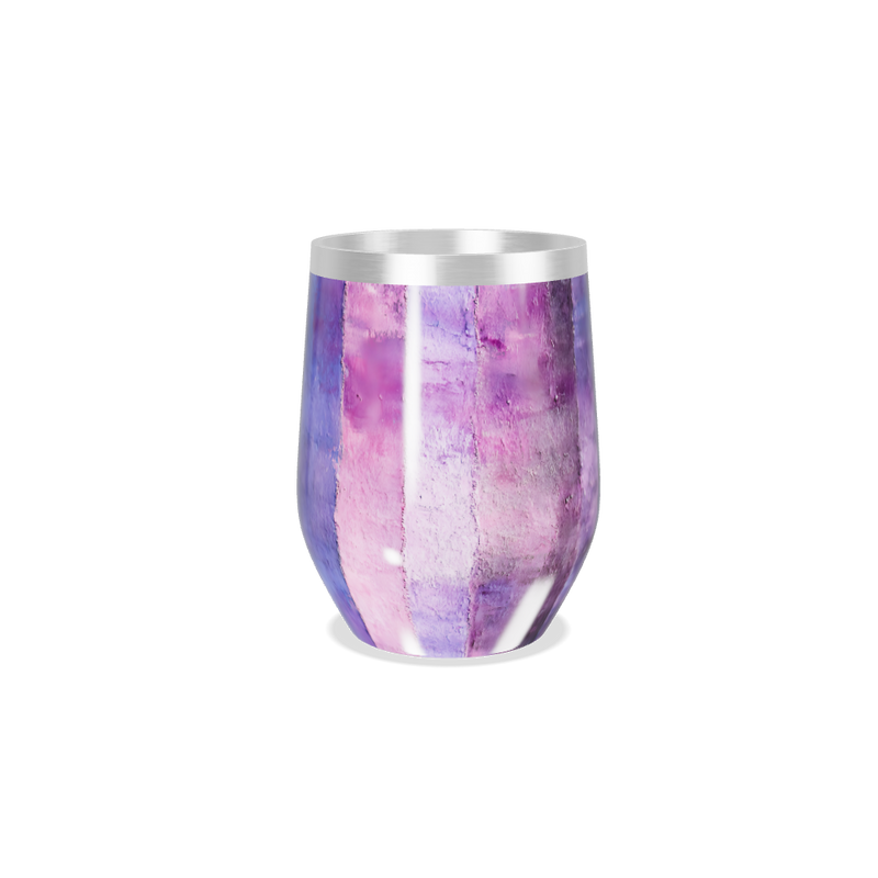 Copo Térmico Slim - Roxo Preto Inox