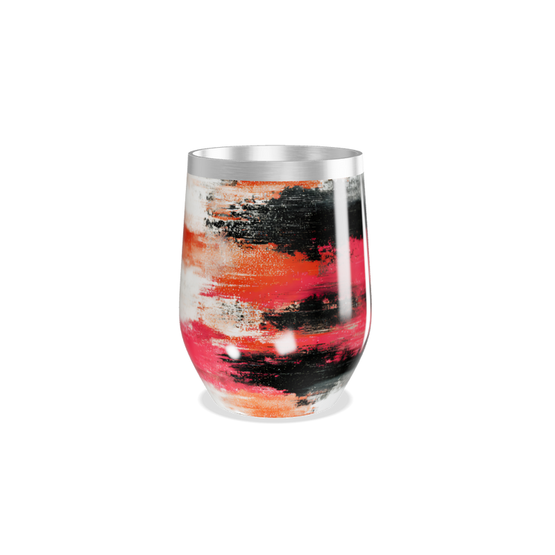 Copo Térmico Slim - Estampa Abstrata Colorida