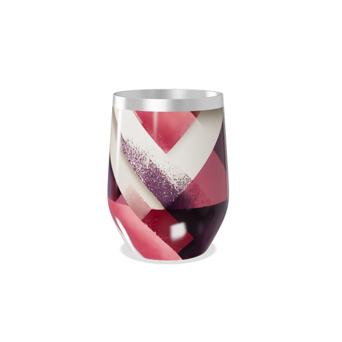 Copo Térmico Slim - Design Abstrato Colorido