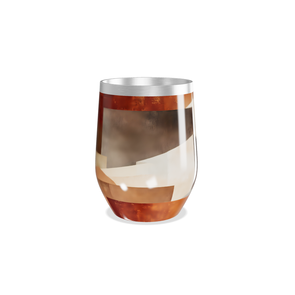 Copo Térmico Slim - Estampado Geométrico Colorido