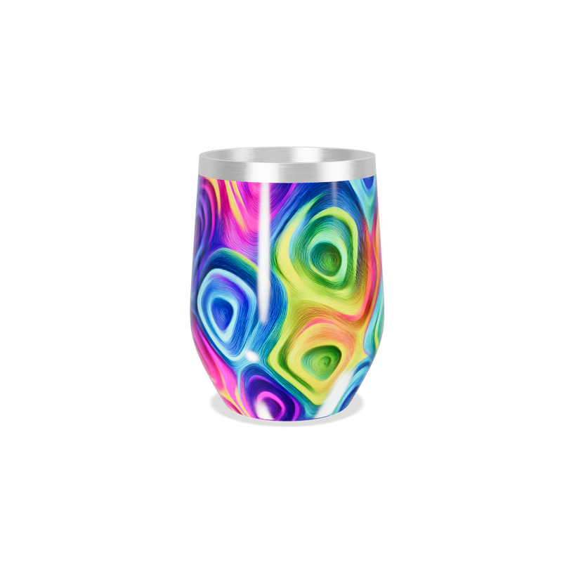 Copo Térmico Slim - Estampa Colorida Moderna