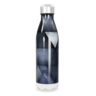Garrafa Inox - Azul Geométrico