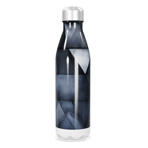 Garrafa Inox - Azul Geométrico