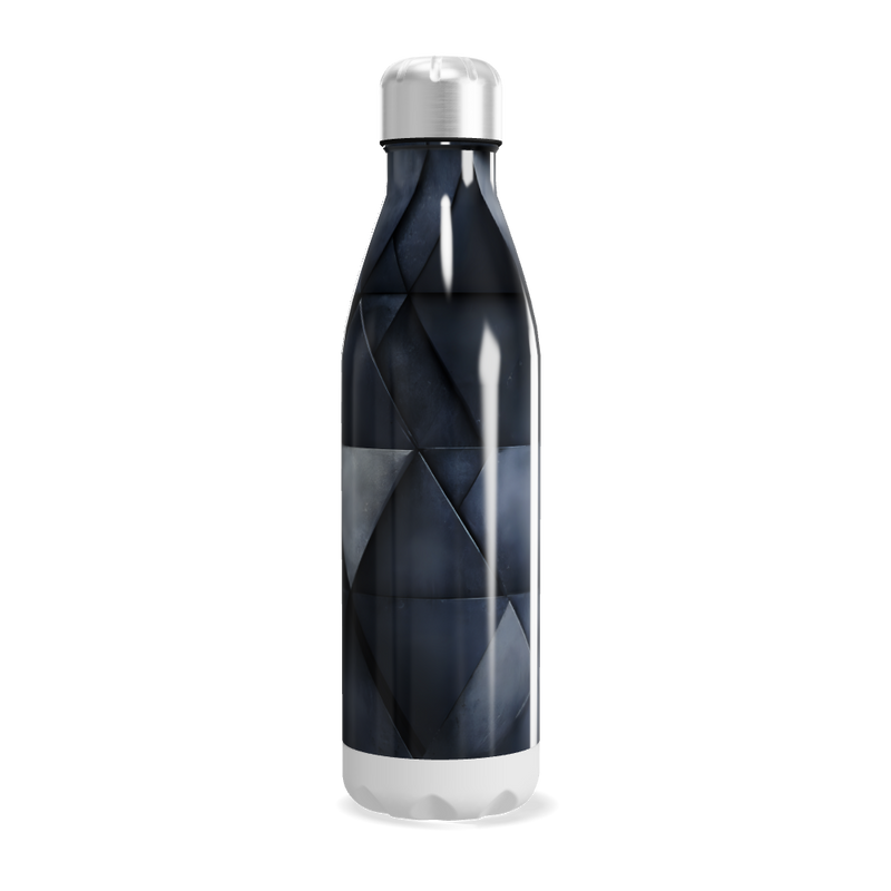 Garrafa Inox - Azul Geométrico