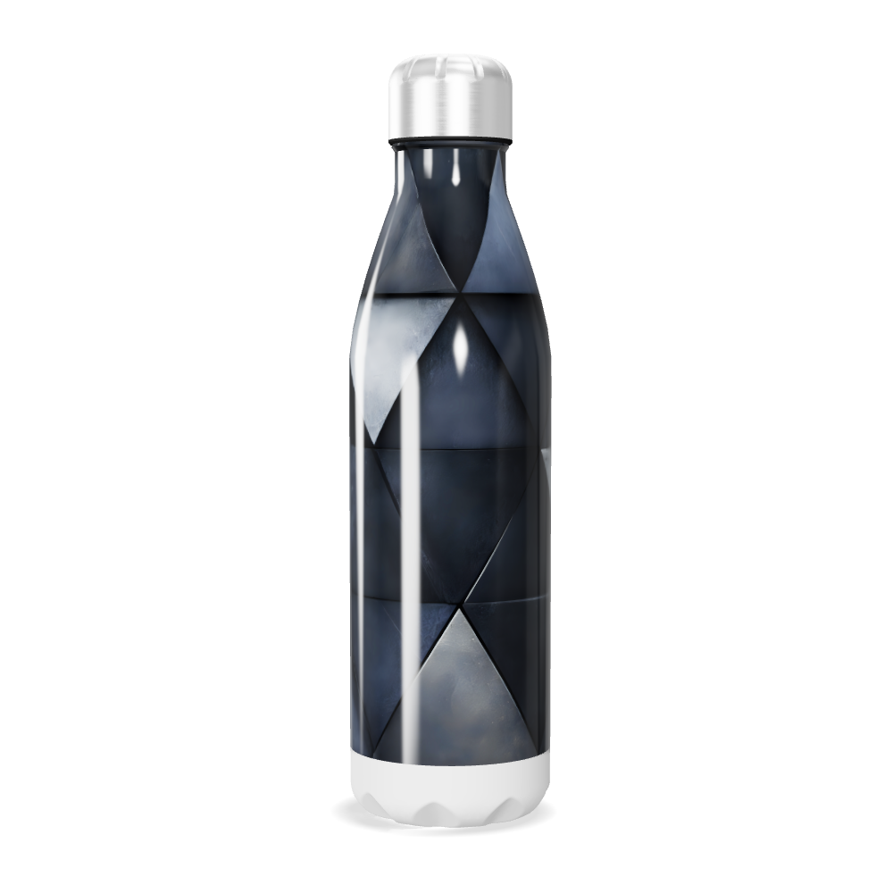 Garrafa Inox - Azul Geométrico