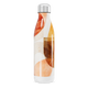 Garrafa Inox - Estampa Abstrata Laranja