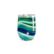 Copo Térmico Slim - Ondas Verde e Azul
