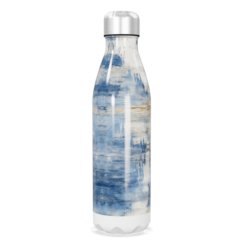 Garrafa Inox - Azul Marmorizada