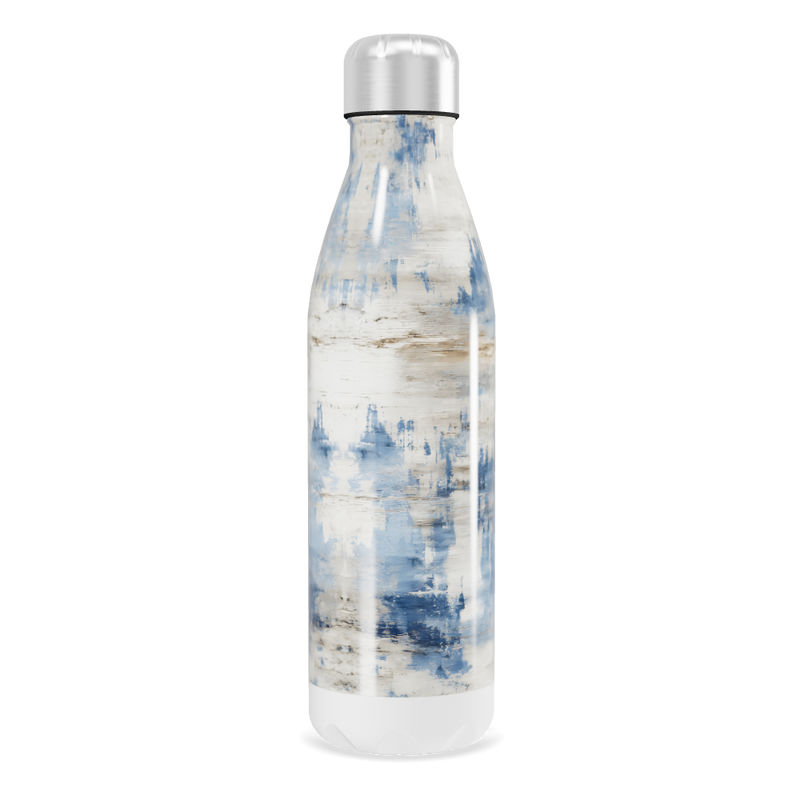 Garrafa Inox - Azul Marmorizada