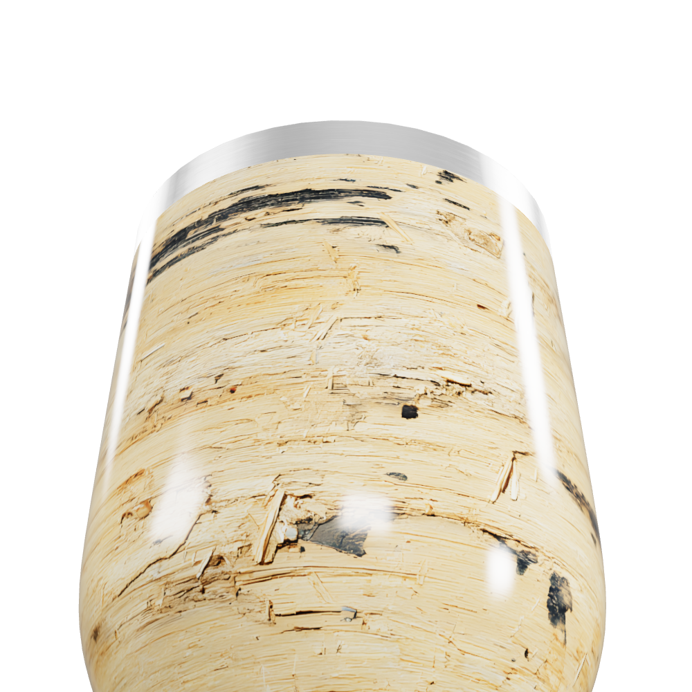 Copo Térmico Slim - Madeira Texturizada