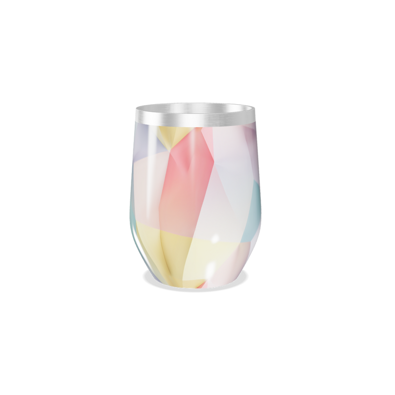 Copo Térmico Slim - Multicolorido Abstrato