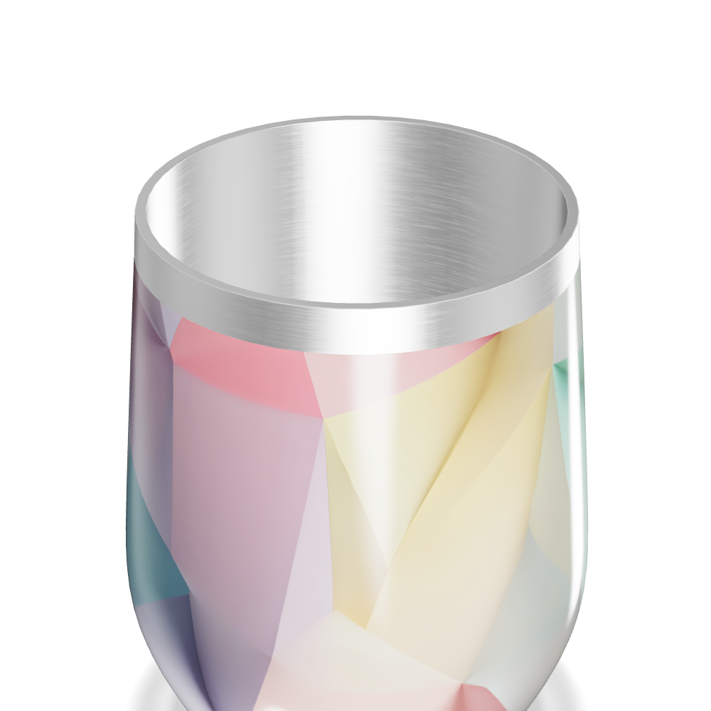 Copo Térmico Slim - Multicolorido Abstrato