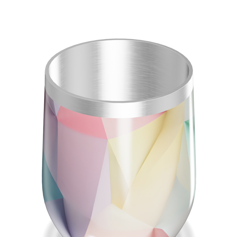 Copo Térmico Slim - Multicolorido Abstrato