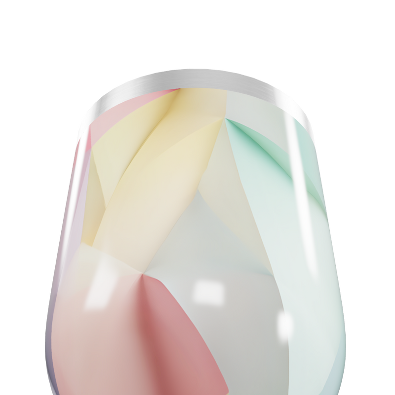 Copo Térmico Slim - Multicolorido Abstrato