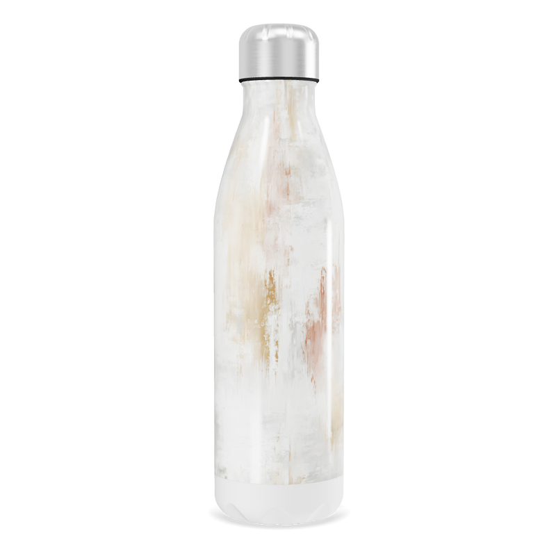 Garrafa Inox - Branco Marmorizado