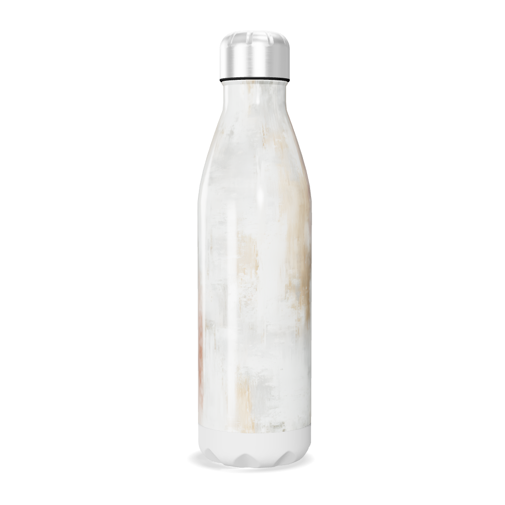 Garrafa Inox - Branco Marmorizado