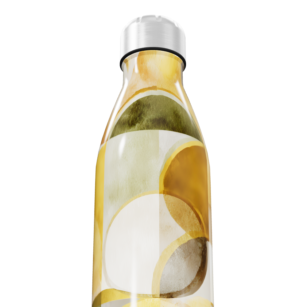 Garrafa Inox - Estampa Frutas Colorida